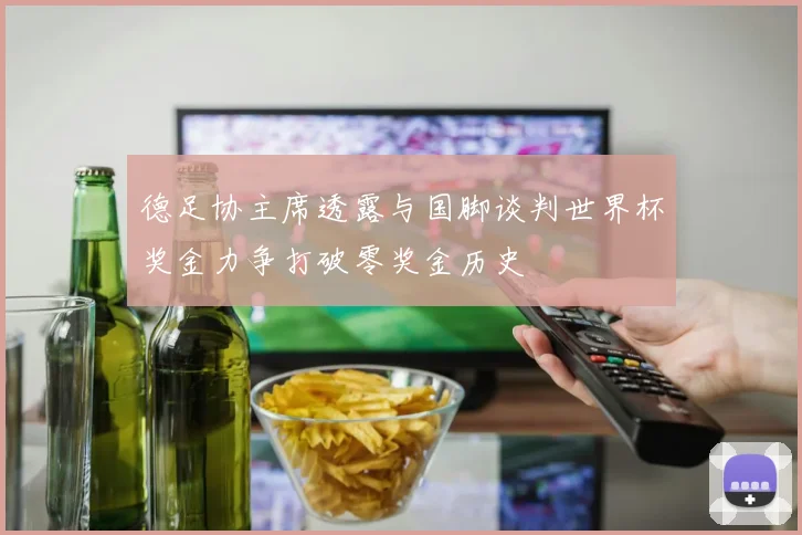 德足协主席透露与国脚谈判世界杯奖金力争打破零奖金历史